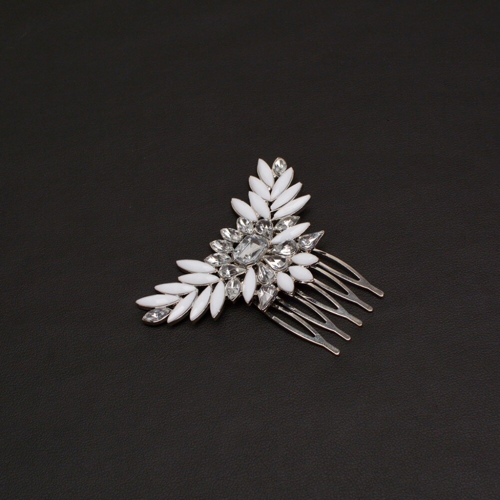 Gorgeous CZ Bridal Hair Clip, Brand NEW - Picture 4 of 4